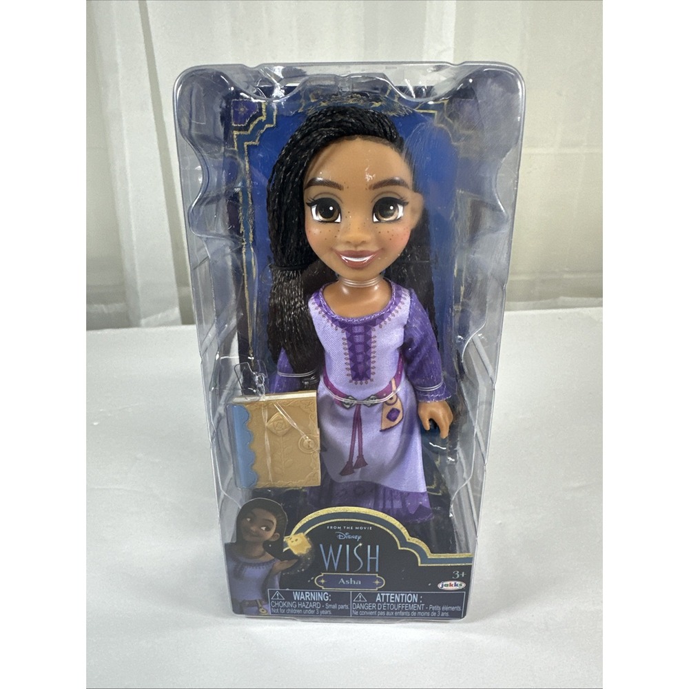 Disney Wish Asha Petite Doll 6" Figure Toy Secret Wishing Journal New